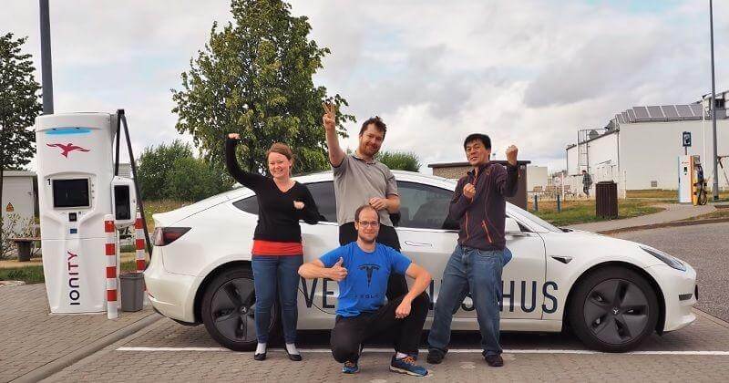 Pokus o překonání světového rekordu v počtu najetých km za 24 h s EV