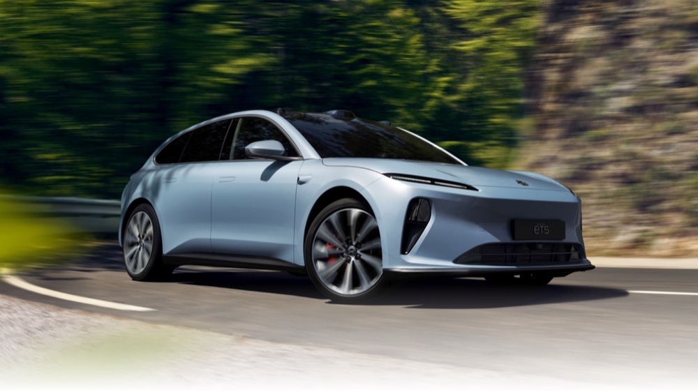 NIO ET5 Touring on the move