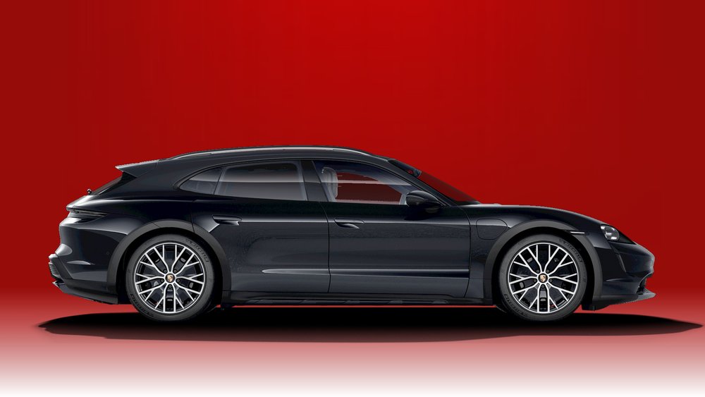 Porsche Taycan 4 Cross Turismo – side view